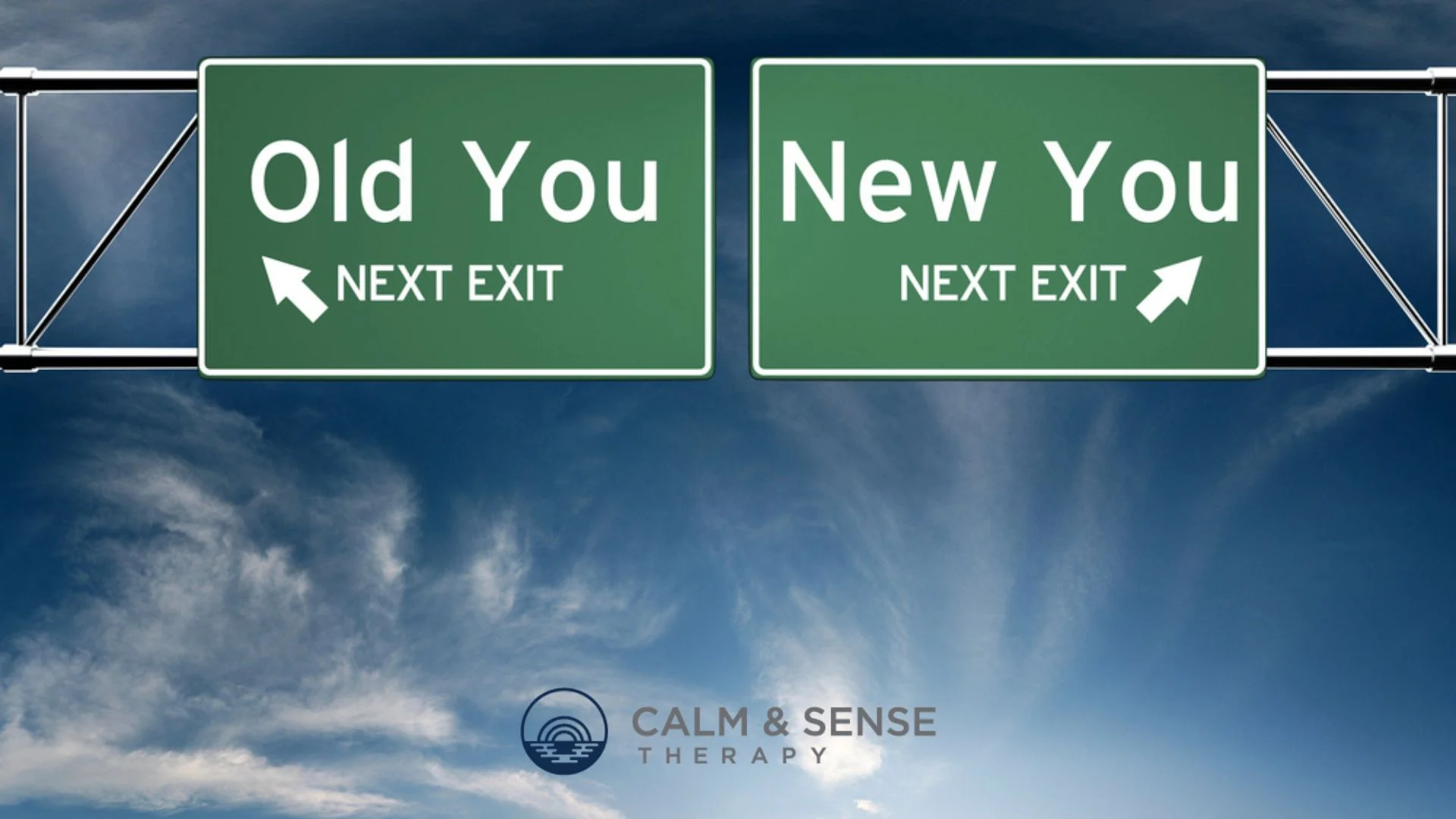 Mental Health Road sign Licensed therapist in Scotch Plains, NJ, using exposure therapy and emotion regulation strategies to treat anxiety.